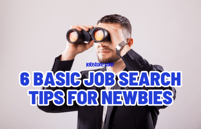 Job tips students search