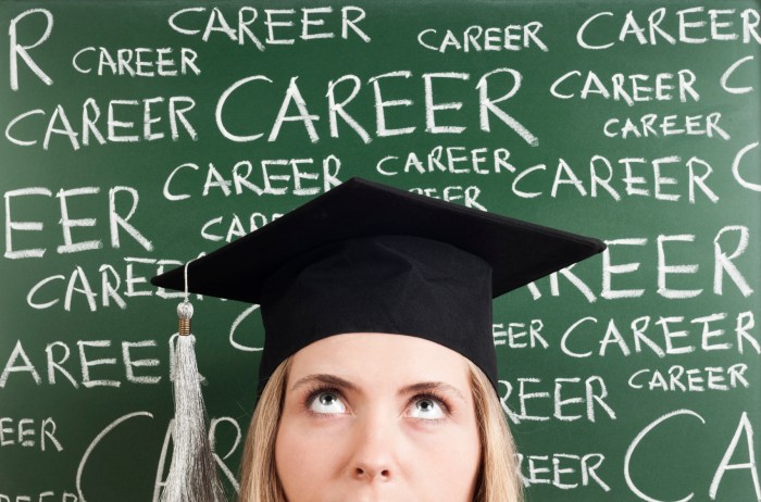 Career college advice graduates recent success tips business